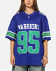 Bleacher Athletic New Zealand Warriors NRL Gridiron Mesh Jersey Official Team Color