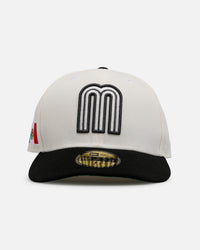 New Era Mexico National Baseball Team 'Chrome Black Metallic' 59FIFTY Fitted Chrome/Black