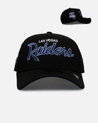 New Era Las Vegas Raiders 'Black And Sky Blue' 9FORTY A-Frame Snapback Black/Sky Blue