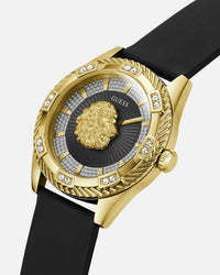 Guess Mainline Beast Crystal Watch Gold/Black