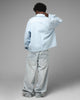 Loiter Pearl Button Up Shirt Blue Stripe