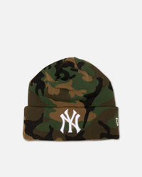 New Era New York Yankees 'Ghilliesuit' Knitted Beanie Woodland Camo