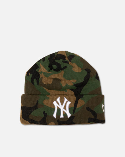New Era New York Yankees 'Ghilliesuit' Knitted Beanie Woodland Camo