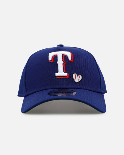 New Era Texas Rangers 'Baseball Hearts' 9FORTY A-Frame Snapback Official Team Color