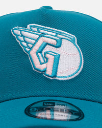 New Era Cleveland Guardians 'Aqua' 9FORTY A-Frame Snapback Aqua