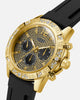 Guess Mainline Majestic Crystal Watch Gold/Green