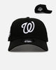 New Era Washington Nationals 'Black And White' 9FORTY A-Frame Snapback Black/White