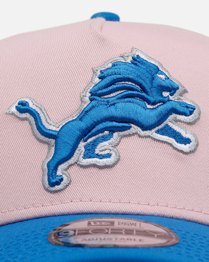 New Era Detroit Lions 'Pink Crown' 9FORTY A-Frame Snapback Pink