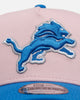 New Era Detroit Lions 'Pink Crown' 9FORTY A-Frame Snapback Pink