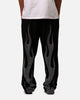 MNML Ultra Baggy Flame Crystal Pants Black
