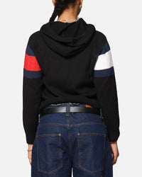 Tommy Jeans Women's TJW Center Flag Hoodie Sweater Black