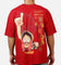 Hypland X One Piece Luffy King T-Shirt Burgundy