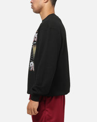 Bleacher Athletic Brisbane Broncos NRL 1908 Adult Crewneck Black