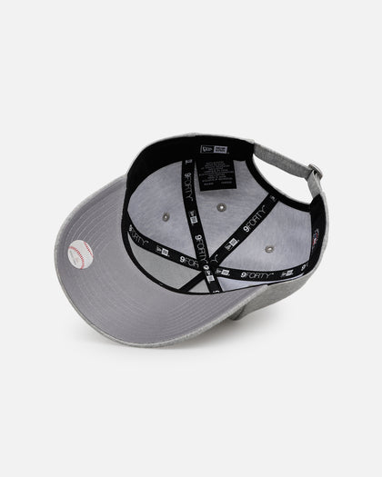 New Era Atlanta Braves 'Cozy' 9FORTY A-Frame Strapback Heather Grey