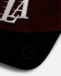 New Era Los Angeles Lakers 'Certified Lover 2.0' 9FORTY A-Frame Snapback Maroon