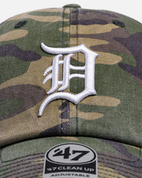 47 Brand Detroit Tigers 'Camo' 47 Clean Up Strapback Camo