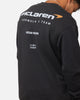 Mitchell & Ness X Mclaren Oscar Piastri Helmet Crewneck Faded Black