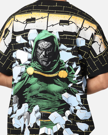 73Studio Marvel Doctor Doom All Over Print T-Shirt Black