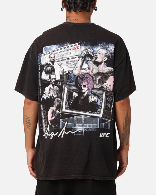 UFC By 73Studio Suga Show Vintage T-Shirt Black Wash