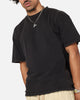 Culture Kings Standard Drop Shoulder T-Shirt Black Acidwash