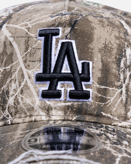 New Era Los Angeles Dodgers 'Worn Realtree' 9FORTY A-Frame Unstructured Snapback Real Tree Camo