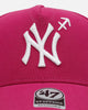 47 Brand New York Yankees 'Yankees Zodiac' Sagittarius 47 Offside Snapback Orchid