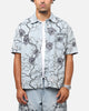 Saint Morta Poison Ivy Boxy Denim Shirt Mid Blue