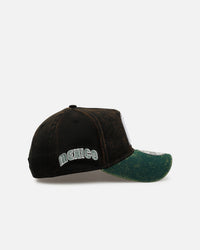 New Era Mexico National Baseball Team 'Washed Green 2.0' 9FORTY A-Frame Snapback Black/Green