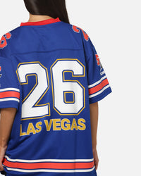 Bleacher Athletic Newcastle Knights NRL Vegas Round 2026 Jersey Blue