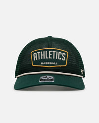 47 Brand Oakland Athletics 'Mesh' Hitch Trucker Snapback Green