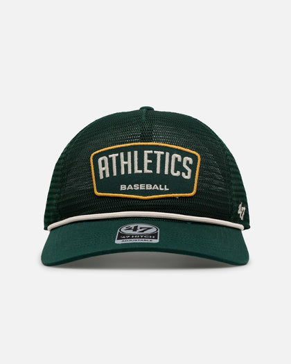 47 Brand Oakland Athletics 'Mesh' Hitch Trucker Snapback Green