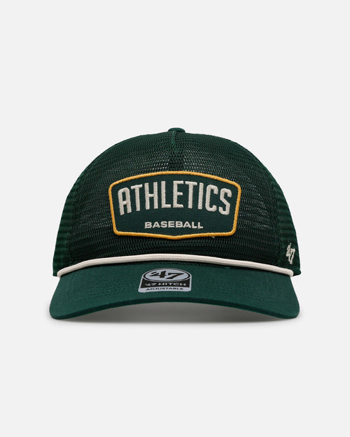 47 Brand Oakland Athletics 'Mesh' Hitch Trucker Snapback Green