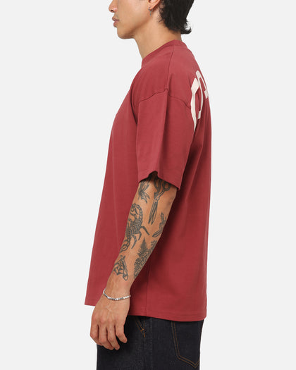 Carre Mini C T-Shirt Maroon