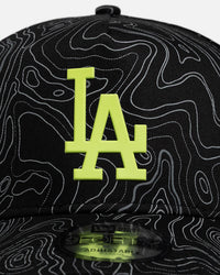 New Era Los Angeles Dodgers 'Neon Ops' 9FORTY A-Frame Snapback Black