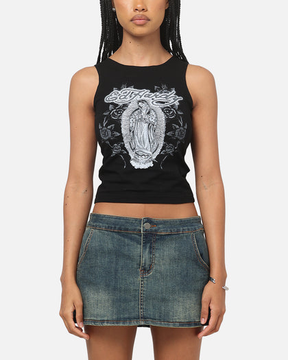 Ed Hardy Women's Holy Tank Black