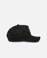 New Era Los Angeles Dodgers 'Tonal Paisley' 9FORTY A-Frame Snapback Black
