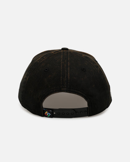 New Era Mexico National Baseball Team 'Washed Green 2.0' 9FORTY A-Frame Snapback Black/Green