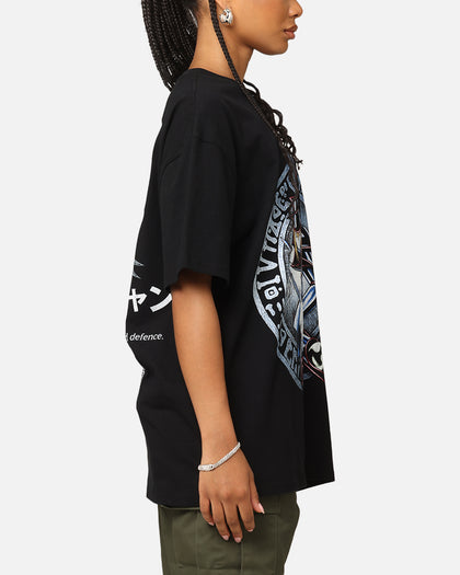 73Studio X Yu-Gi-Oh! Dark Magician Card Heavyweight T-Shirt Black