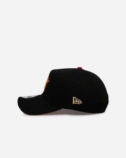 New Era Houston Astros 'Longevity' 9FORTY A-Frame Snapback Black/Red