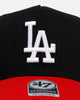 47 Brand Los Angeles Dodgers 'Black And Red Variety Pack' 47 Offside Snapback Black/Red