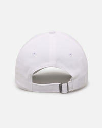 Nike Club Unstructured Patch 6 Panel Strapback White