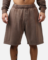 American Thrift Fleece Shorts Washed Brown