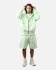 American Thrift Zip Hoodie Washed Lime