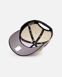 New Era Vancouver Canucks 'Team Color Visor' 9FORTY A-Frame Snapback Chrome/Official Team Color