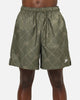 Nike Sportswear Club Woven Flow Shorts Medium Olive/White