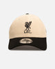 New Era Liverpool FC 9FORTY Corduroy Core Casual Strapback Light Beige