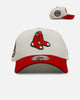 New Era Boston Red Sox 'Strawberry' 9FORTY A-Frame Snapback Chrome/Red