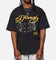 Ed Hardy Pypu Panther T-Shirt Black Acidwash