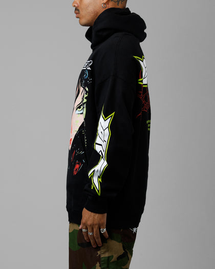Loiter Project Dark Premium Hoodie Black