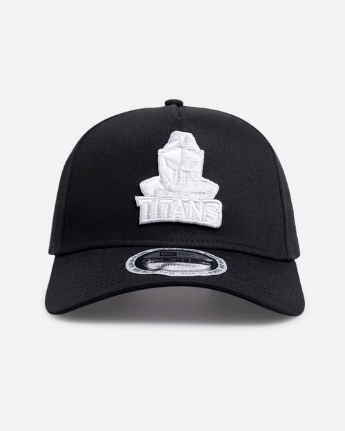 New Era Gold Coast Titans 'NRL Glow In The Dark' 9FORTY A-Frame Snapback Black